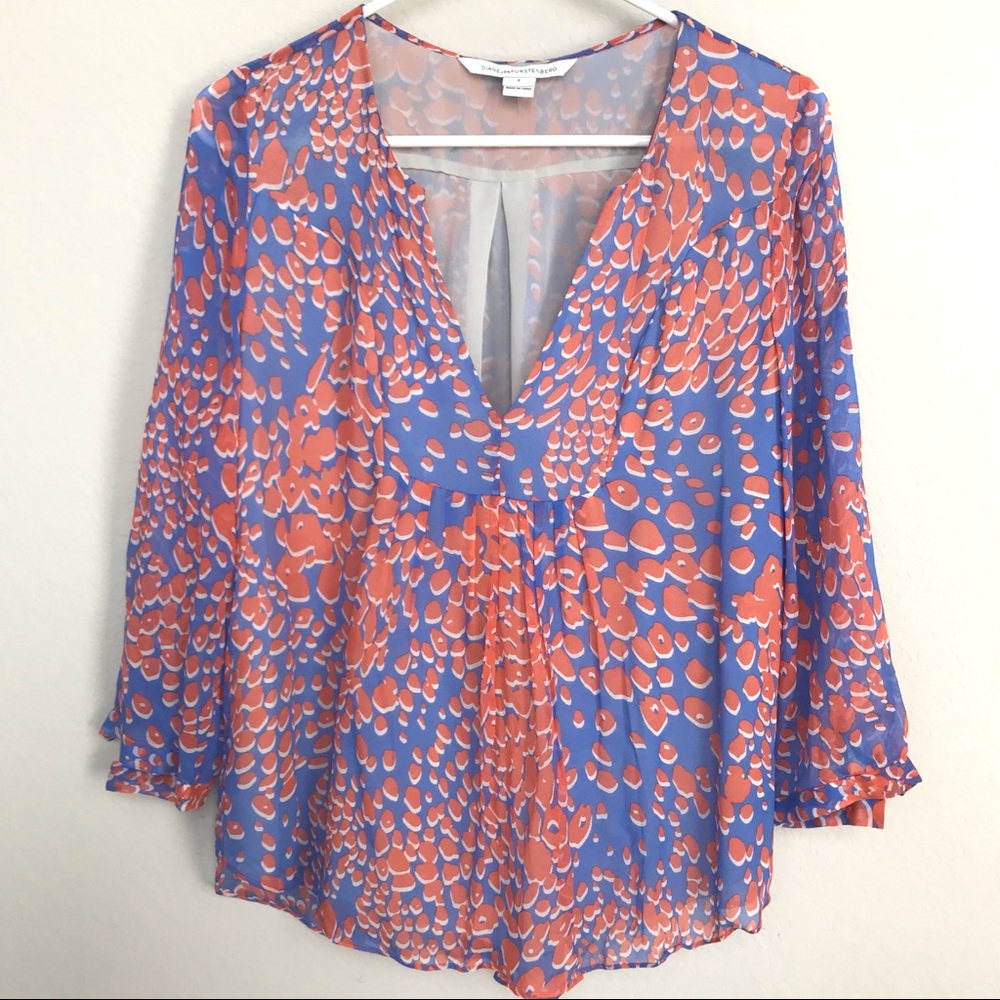 Diane von Furstenberg Camden Silk Blouse 2